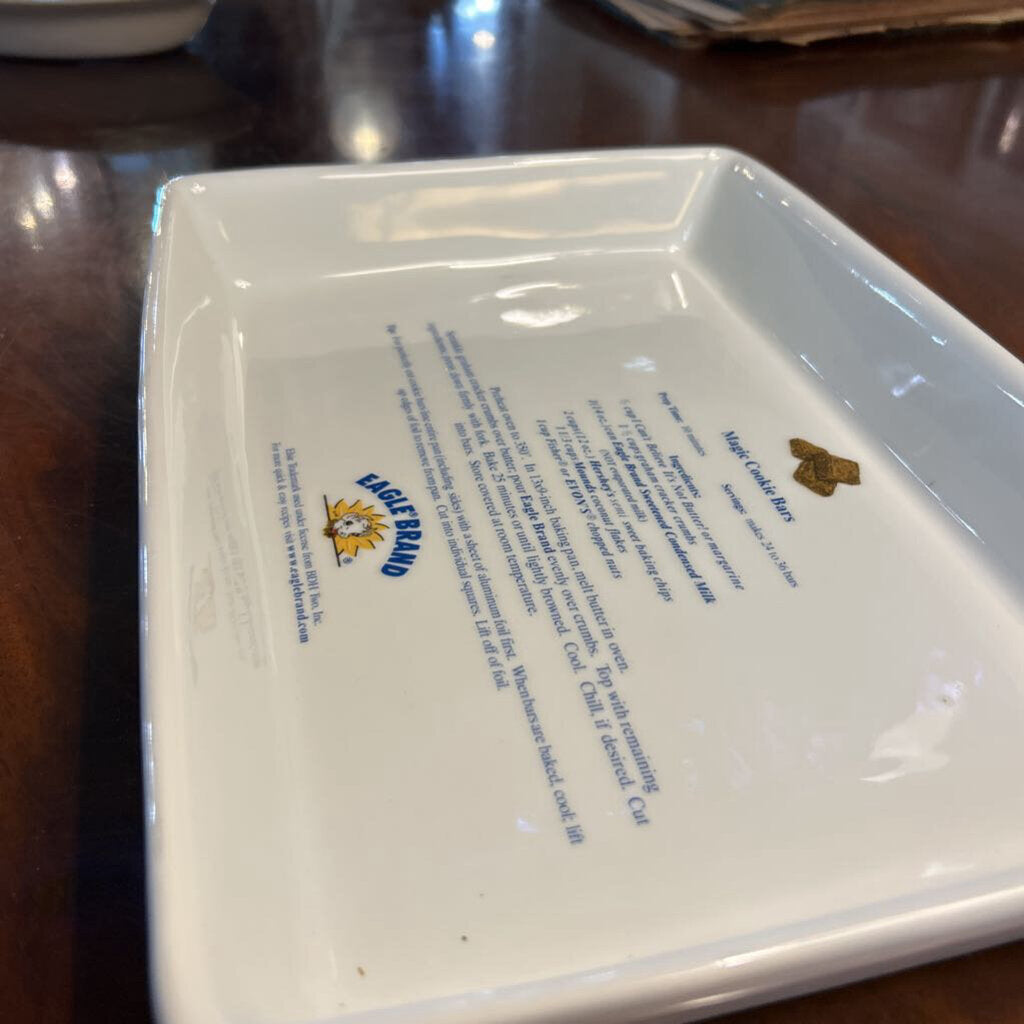 Woodmere China Eagle Brand, Magic Cookie Bar Baking Dish 9x13