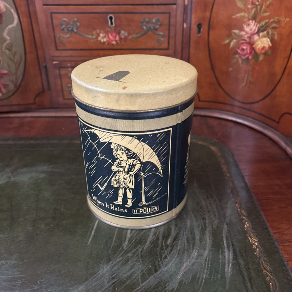 1985 Mortens Salt advertising Tin