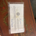 Oral Roberts "seed of faith" Prayer Coin and accompanying letter; circa 1970-71