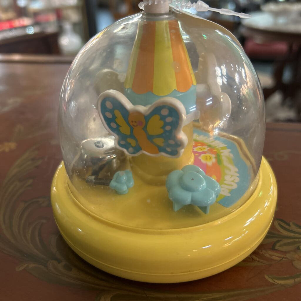 Tomy Push'n Merry-Go. Round toy from the 1980s