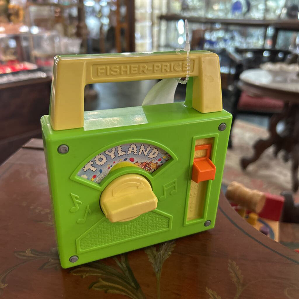 1983 Fisher-Price Toyland Music Box Radio (Model #795)