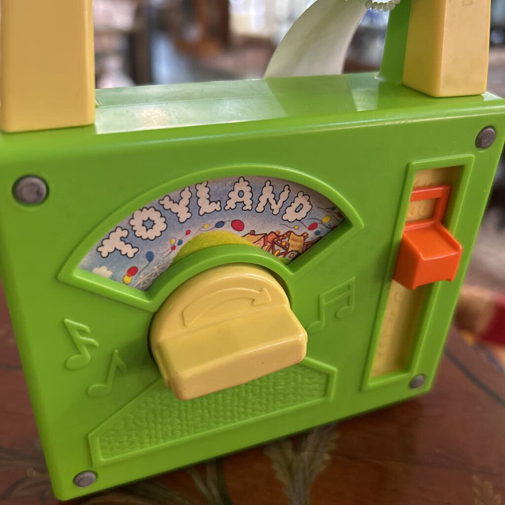 1983 Fisher-Price Toyland Music Box Radio (Model #795)