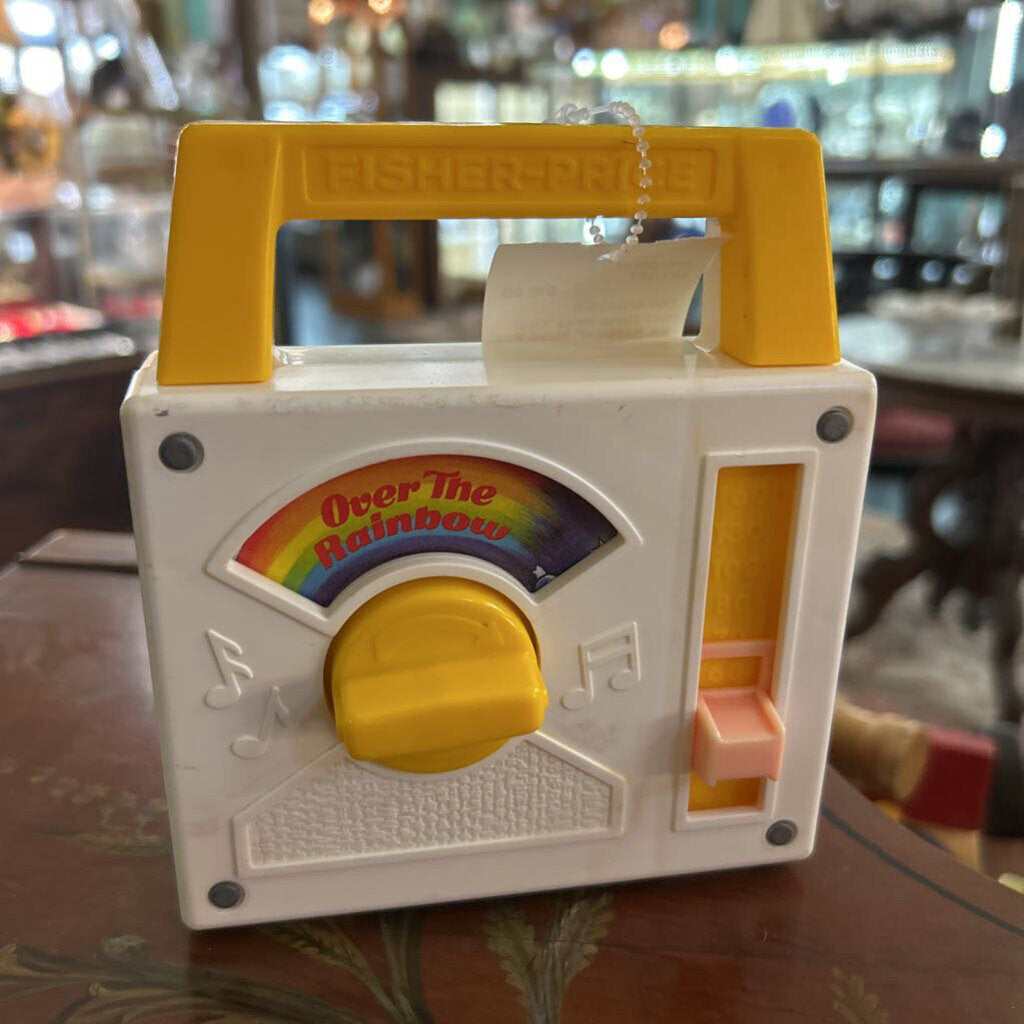 1981 Fisher-Price 'Over the Rainbow" Music Box Radio (Model #794)
