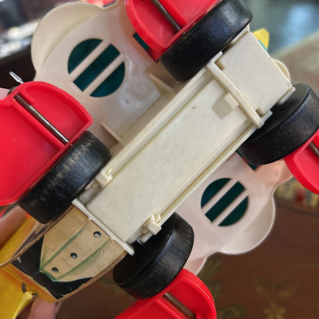 1962 Fisher-Price "Tip-Toe Turtle" Pull Toy (Model #773)