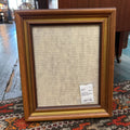 Antique Walnut Deep-well Picture Frame. Gold inner liner. *as is*