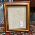 Antique Victorian Eastlake Walnut Frame, Gold-Gilt inner liner.
