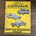 1960-1961 Chevrolet Corvair Parts and Accessories Catalog, October 1960, Release No.60-10C.