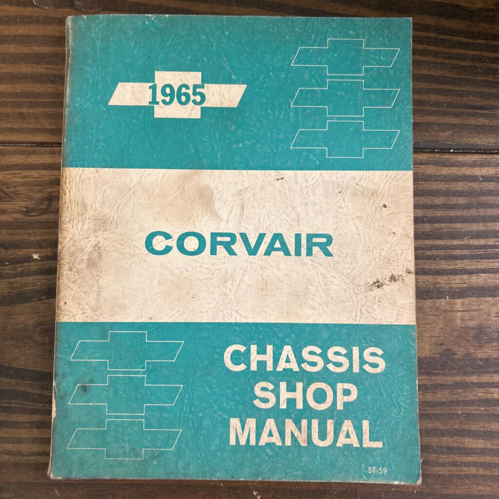 1965 Chevrolet Corvair Chassis Shop Manual