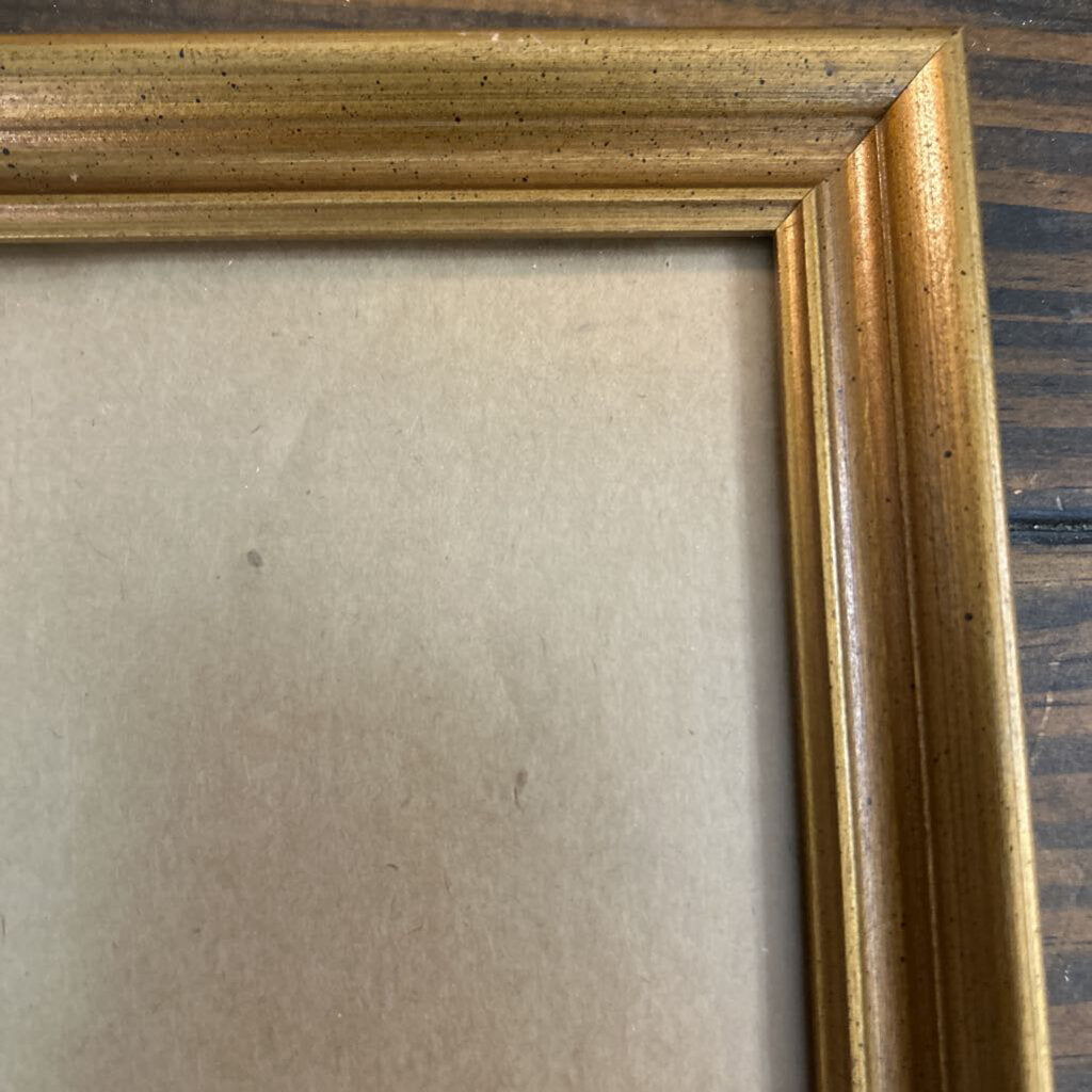 Vintage Gold Wood Picture Frames. *as is*