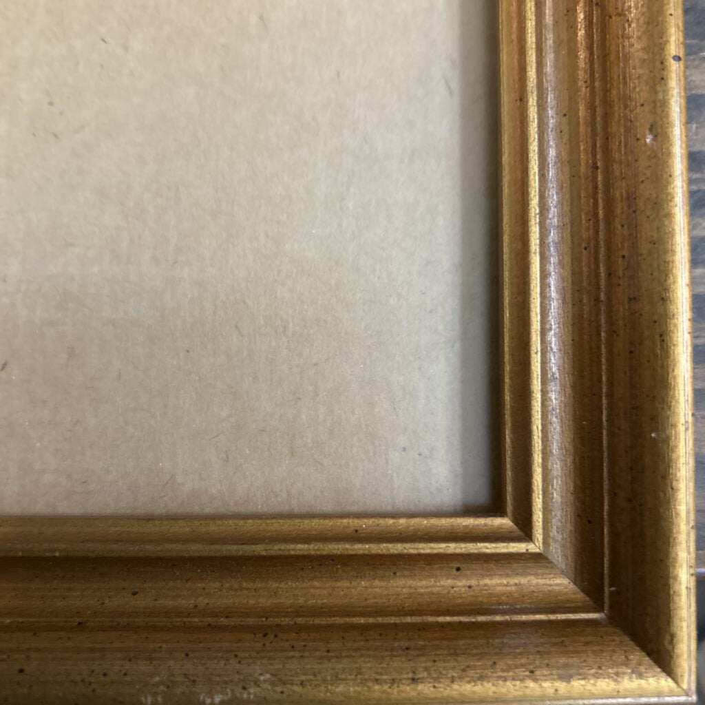 Vintage Gold Wood Picture Frames. *as is*