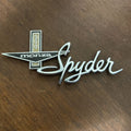 1962-1963 Chevrolet Corvair Monza Spyder Glove Box Door Emblem